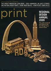 3 Advertising featured in Print Design Annual with story, work samples